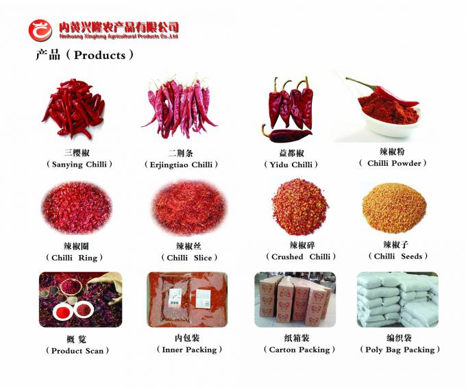 Il prezzo più basso ha asciugato Xian Chilli Flakes rosso SHU10000
