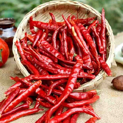7-19 cm di lunghezza, peperoncini disidratanti con imballaggio sigillato sotto vuoto