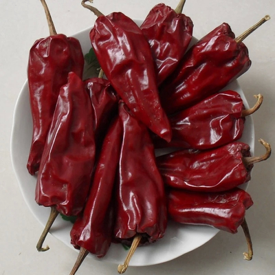 Peppi piccanti secchi di colore rosso e 500 SHU caldi per il beneficio
