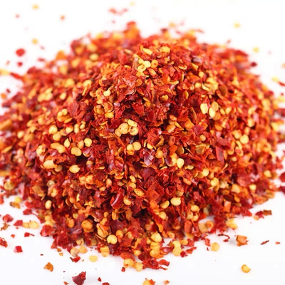 Aggiuntivo alimentare Flakes di peperoncino caldo con ingredienti peperoncino