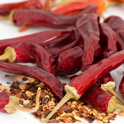 Peppi di cayenne piccanti, forte, sodo, peperoncino di Tianjin, senza fusto o tagliato