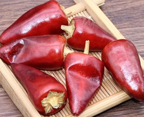 Peperoncino di cayenna rosso disidratato 25000 SHU Without Stem dei baccelli dei peperoncini rossi della pallottola