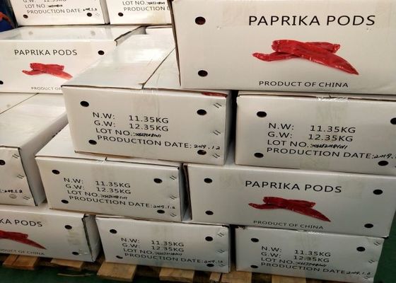 220 peperoni di ASTA Paprika Sweet Red Pepper Dried Guajillo Cile si sfaldano