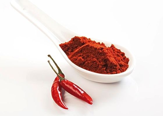 Polvere di pepe di peperoncino rosso con texture sottili e spedizione gratuita favorisce la salute della pelle