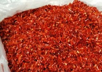 Tientsin ha asciugato i peperoncini rossi rossi si sfalda 3mm ha asciugato il HACCP schiacciato dei peperoncini rossi
