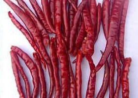 Peppi piccanti secchi, ingrediente essenziale della cucina tradizionale cinese