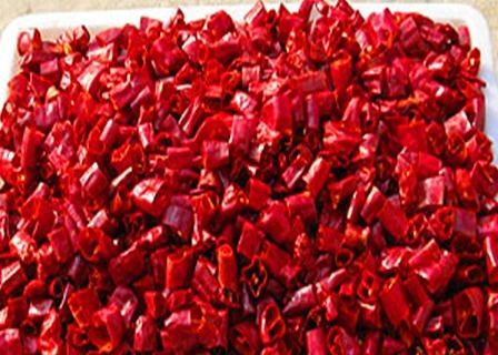 Il peperoncino rosso anidro Ring Pungent Crushed Dried Chili pepa classificato