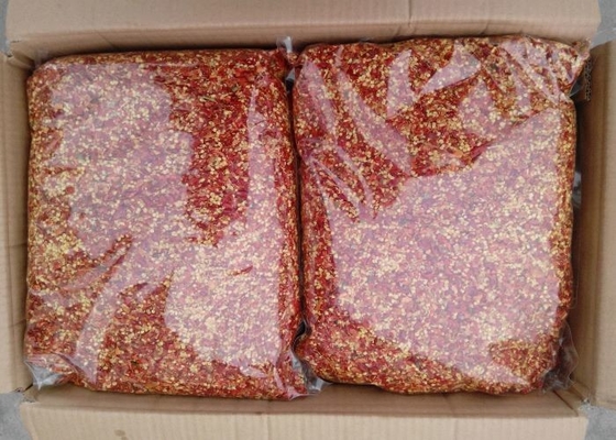 10 fiocchi rossi pungenti 5-*8 del peperoncino di KG/CTN ingranano 20.000 SHU Hot Chilli Crushed