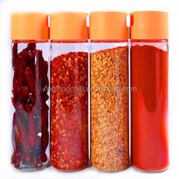 5 - 8 Flakes di peperoncino rosso in polvere a maglia piccante dimensione 3 - 5 mm