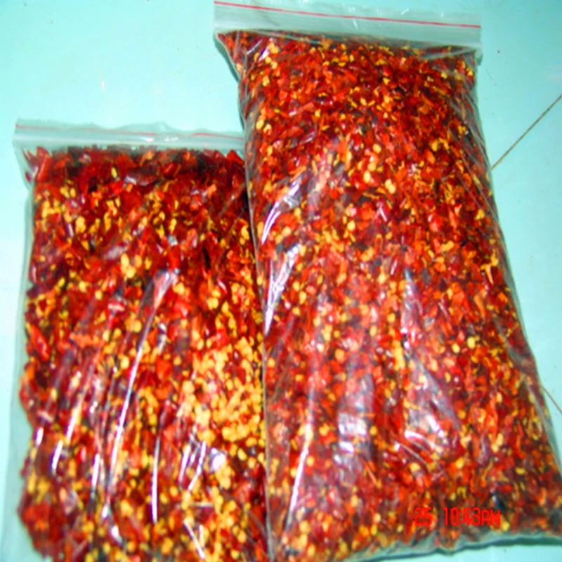Ricco di vitamina C 5-8 Mesh Flakes di peperoncino piccante rosso naturale per condimenti