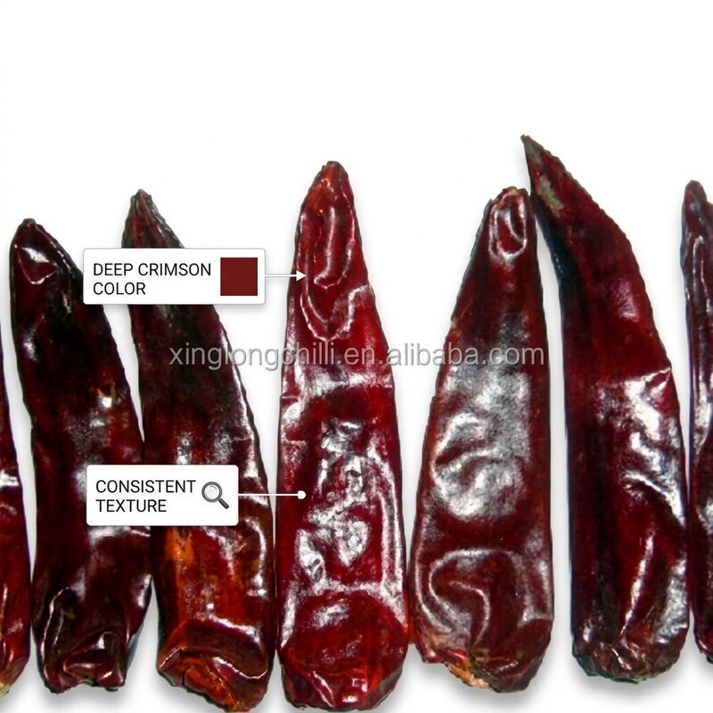 Peperoncino Rosso Essiccato Tritato Fiocchi Grado Premium Spezia Condimento Essiccato al Sole Fornitura per Servizio Alimentare 1-3mm